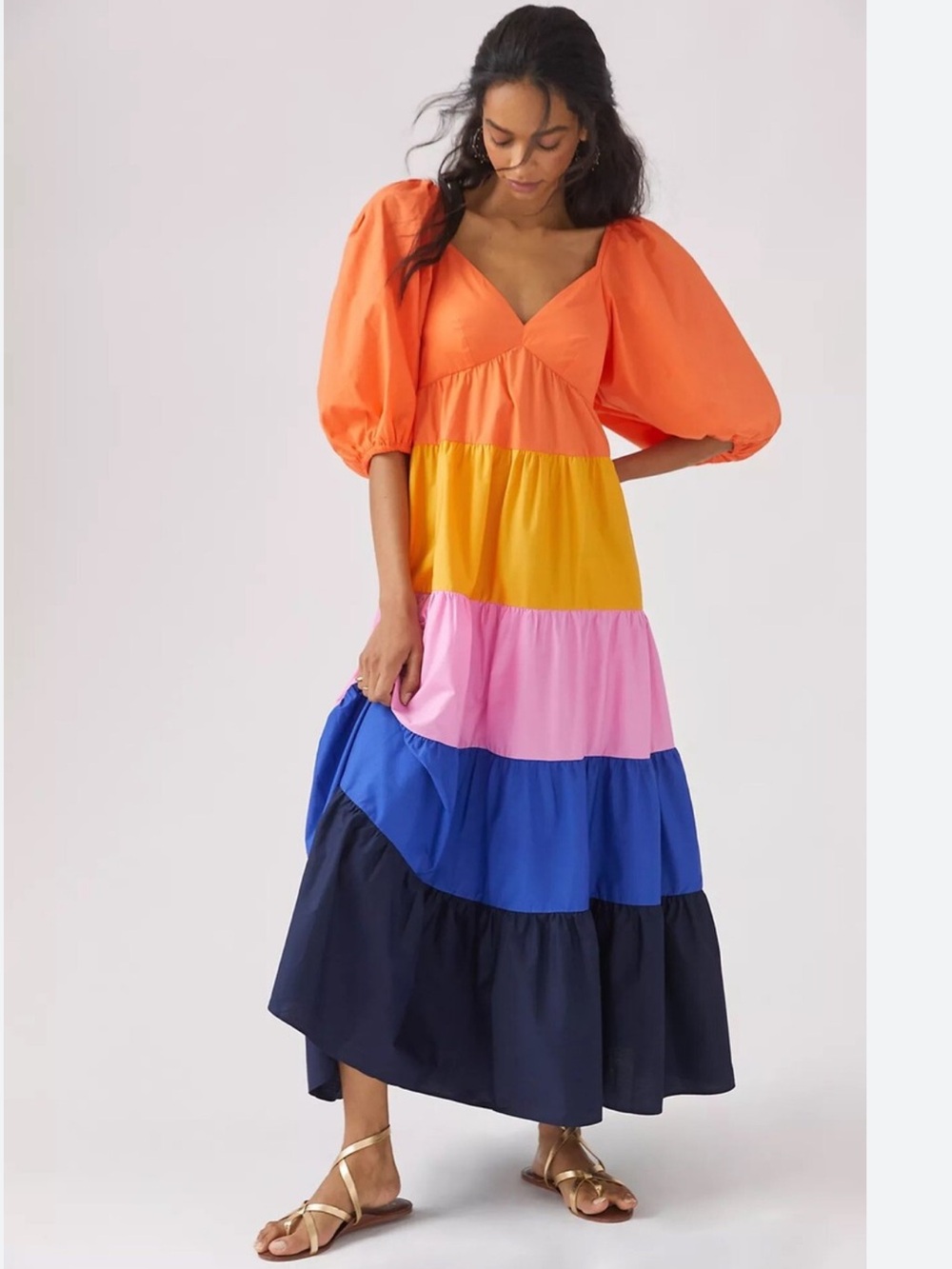 Anthropologie Farm Rio Maxi Dress